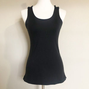 Lululemon Black Special Edition Ruffle Tank